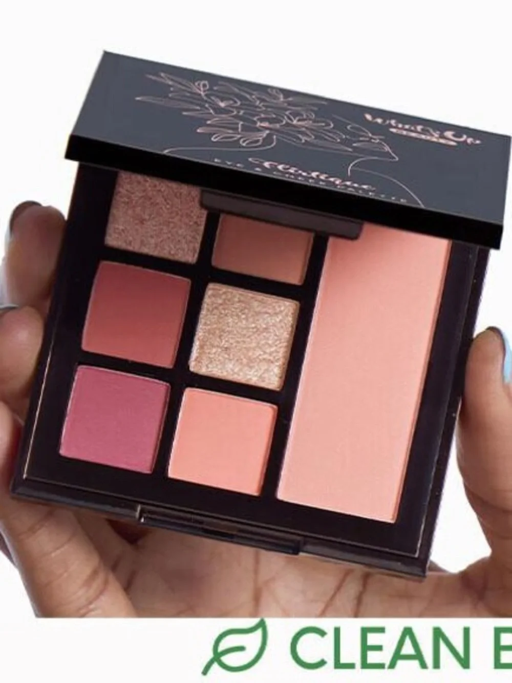 What's Up Beauty Flirtique Eye & Cheek Palette